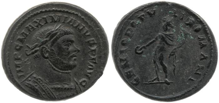 RIC VI Londinium 6b, реверс, bm