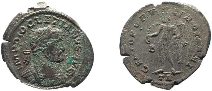 RIC VI Treveri 306a, реверс, bm