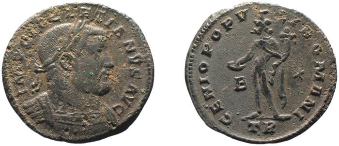RIC VI Treveri 306a, реверс, bm