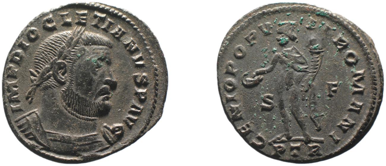 RIC VI Treveri 576a, аверс, bm