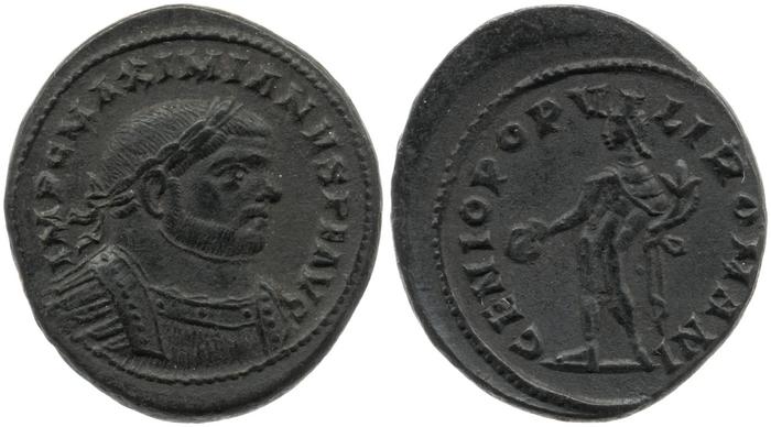 RIC VI Londinium 6b, реверс, bm