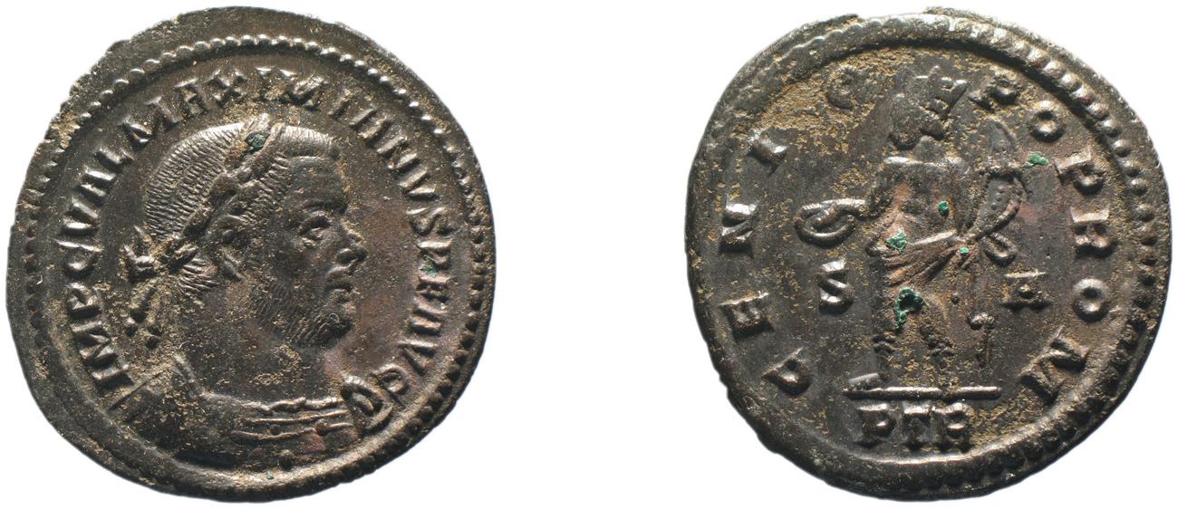 RIC VI Treveri 768, аверс, bm