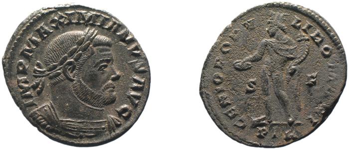 RIC VI Treveri 582b, реверс, bm
