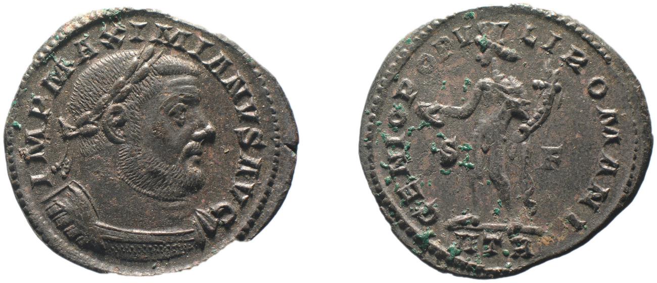 RIC VI Treveri 524b, аверс, bm