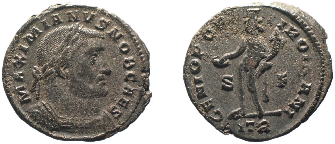 RIC VI Treveri 535b, аверс, bm