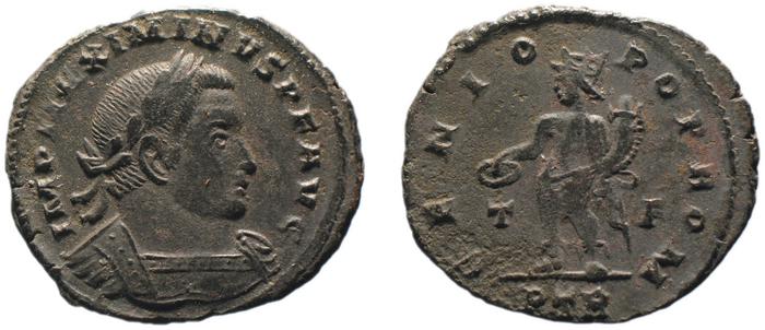 RIC VI Treveri 845a, реверс, bm