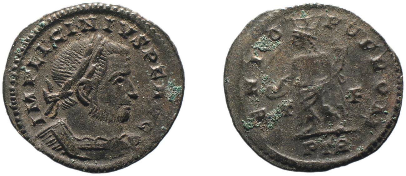 RIC VI Treveri 845b, аверс, bm