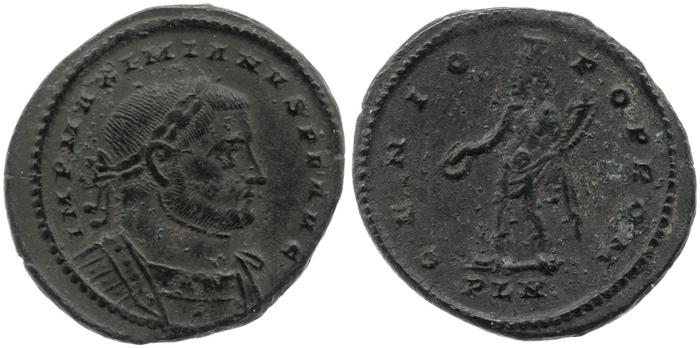 RIC VI Londinium 86, реверс, bm