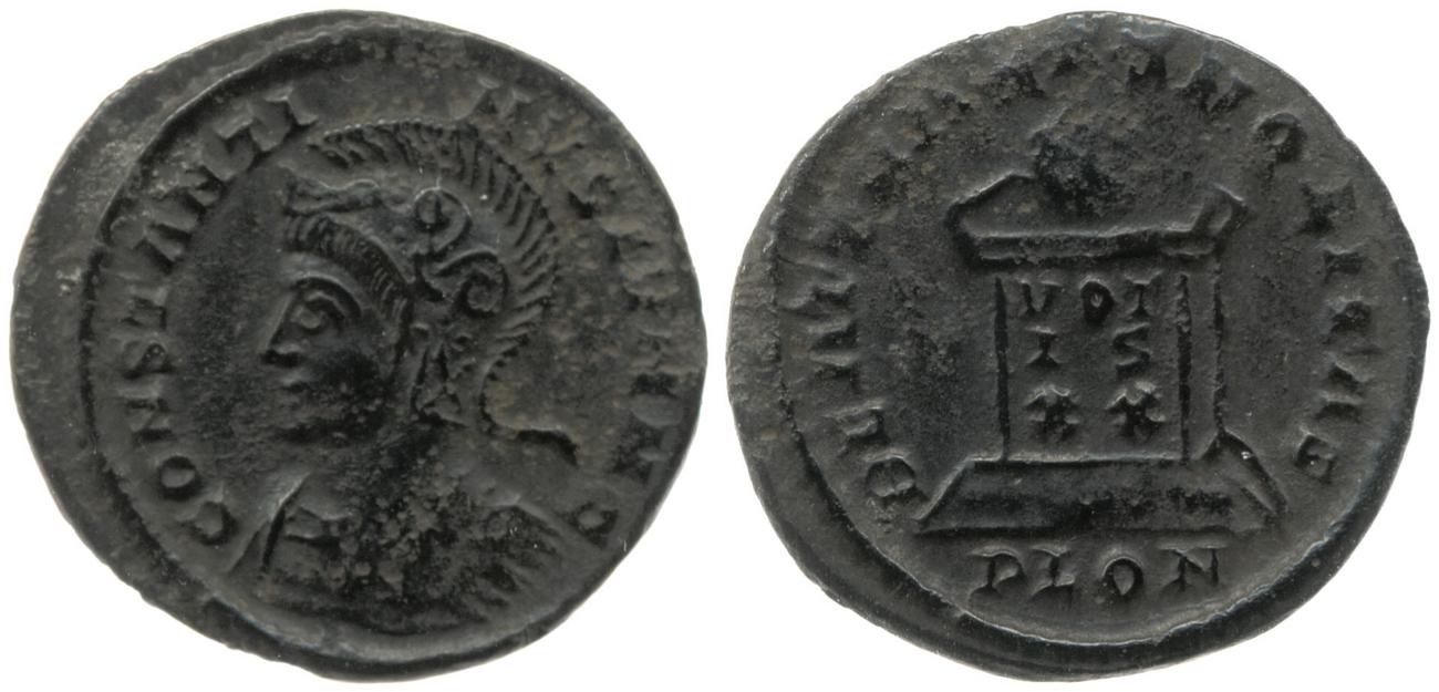 RIC VII Londinium 287, аверс, bm