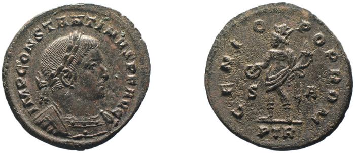 RIC VI Treveri 770, реверс, bm