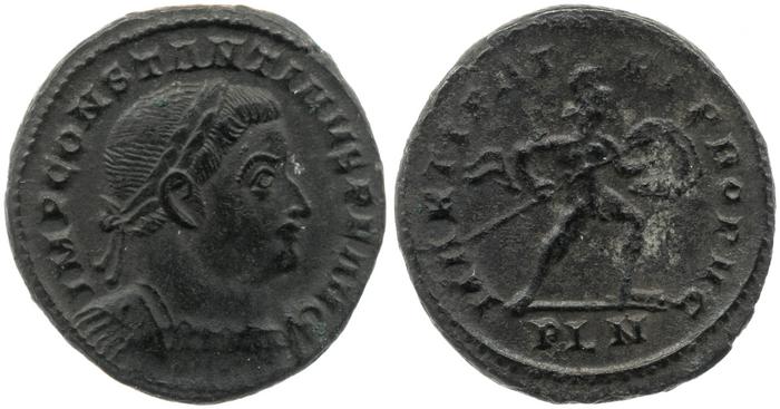 RIC VI Londinium 108, реверс, bm
