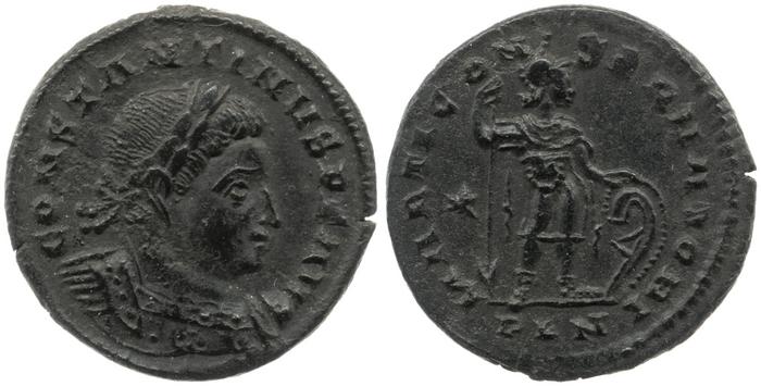 RIC VI Londinium 254, реверс, bm