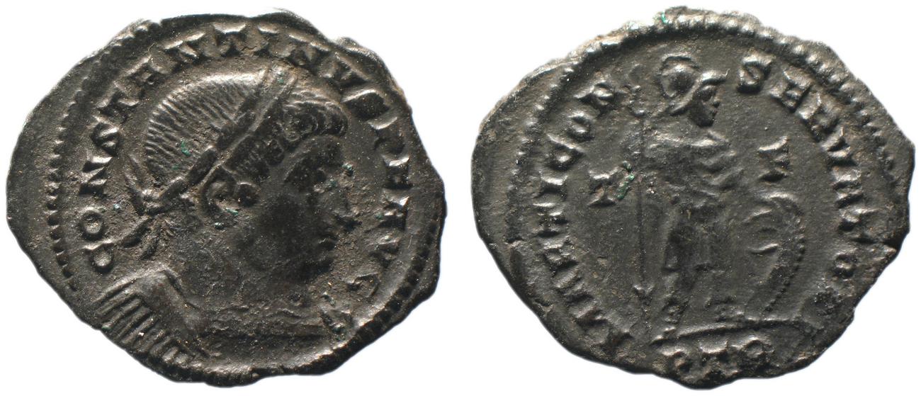 RIC VI Treveri 862, аверс, bm