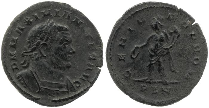 RIC VI Londinium 90, реверс, bm