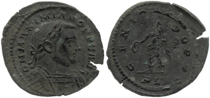 RIC VI Londinium 90, реверс, bm
