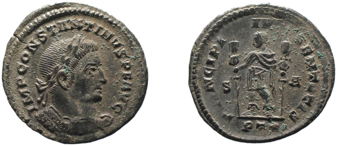 RIC VI Treveri 781, аверс, bm