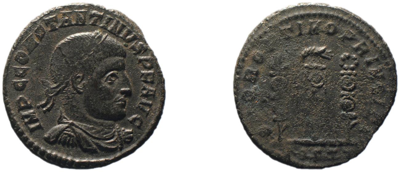 RIC VI Ostia 96, аверс, bm