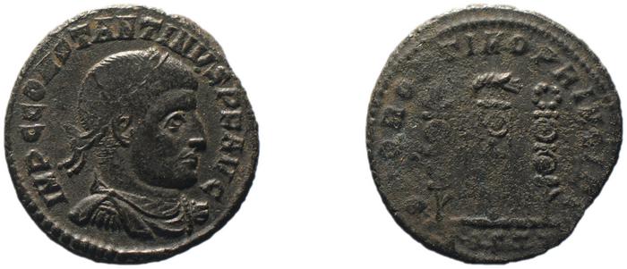 RIC VI Ostia 96, реверс, bm