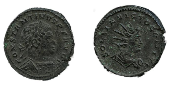 RIC VI Treveri 893, реверс, bm