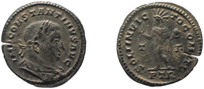 RIC VI Treveri 869, реверс, bm