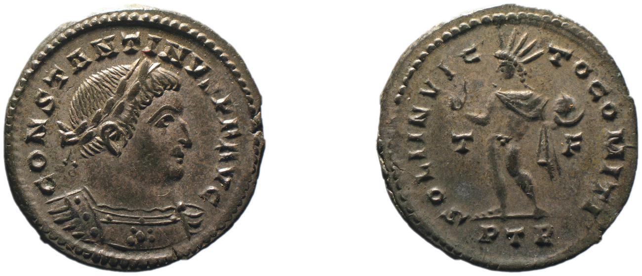 RIC VI Treveri 873, аверс, bm