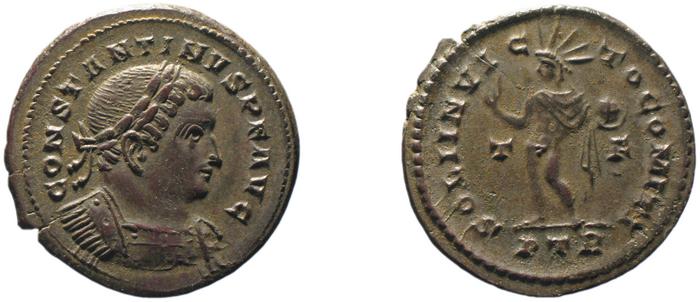 RIC VI Treveri 873, реверс, bm