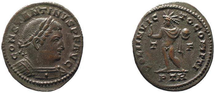 RIC VI Treveri 873, реверс, bm