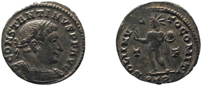 RIC VI Treveri 873, реверс, bm