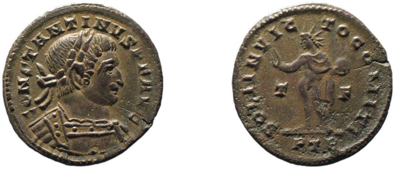 RIC VI Treveri 873, аверс, bm