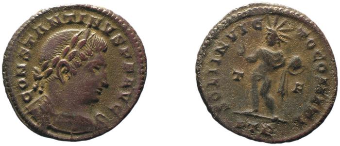 RIC VI Treveri 873, реверс, bm