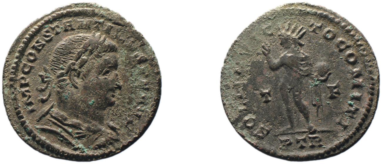 RIC VI Treveri 868, аверс, bm