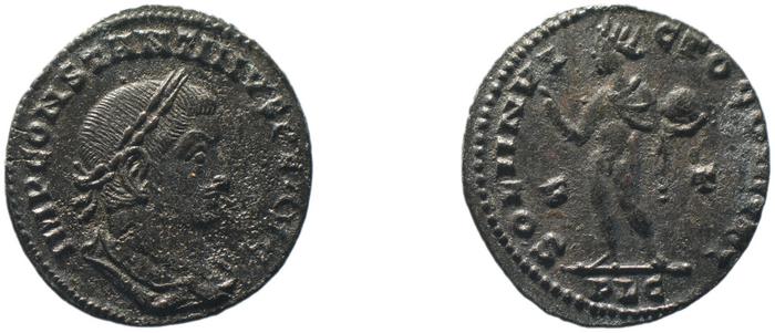 RIC VI Lugdunum 310, реверс, bm