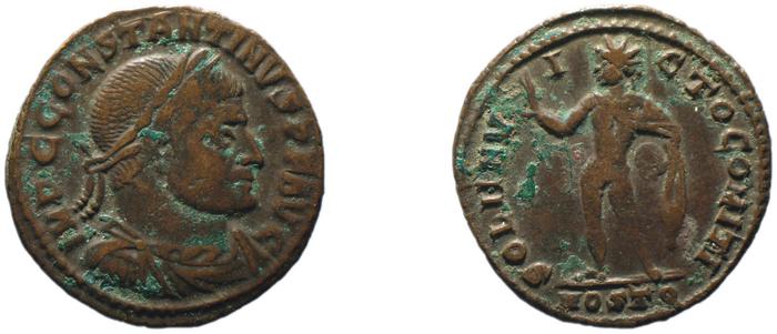 RIC VI Ostia 85, реверс, bm