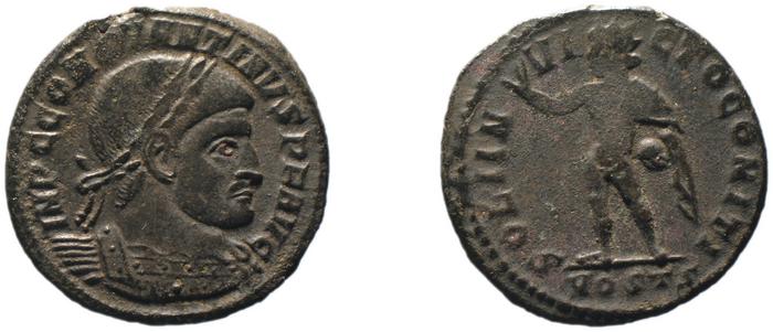 RIC VI Ostia 83, реверс, bm
