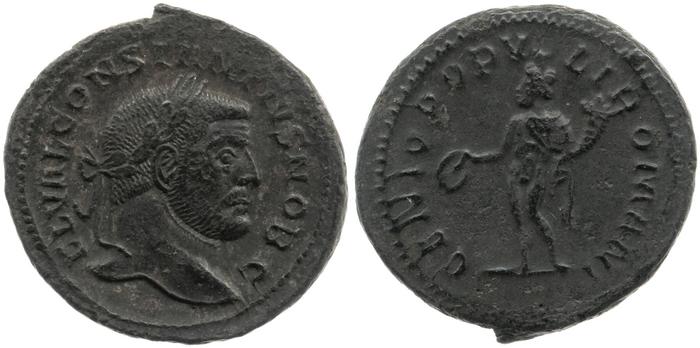 RIC VI Lugdunum 17a, реверс, bm