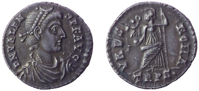 RIC IX Treveri 27E, реверс, bm