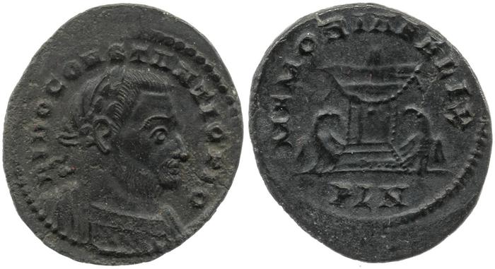 RIC VI Londinium 110, реверс, bm