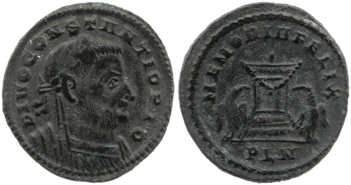 RIC VI Londinium 110, реверс, bm