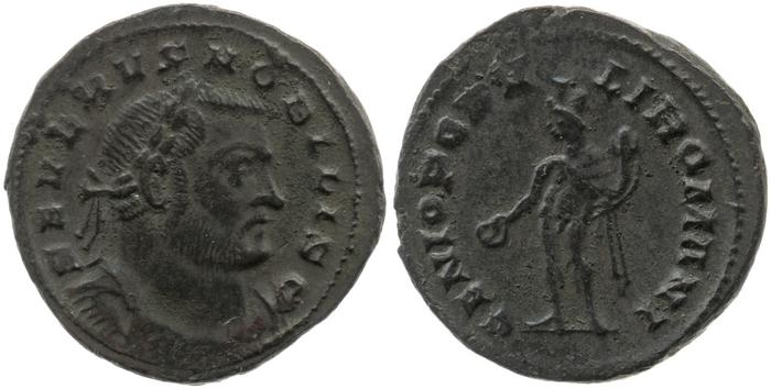 RIC VI Londinium 63a, реверс, bm