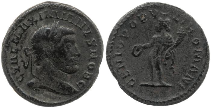 RIC VI Lugdunum 17b, реверс, bm
