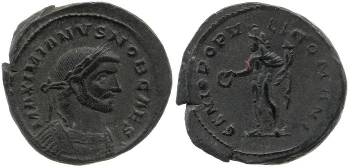RIC VI Londinium 15, реверс, bm