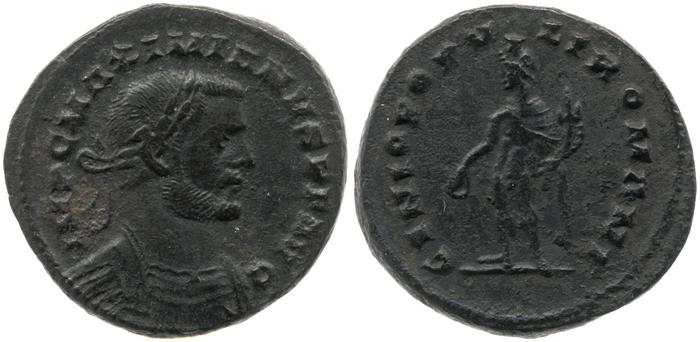 RIC VI Londinium 42, реверс, bm