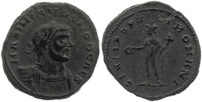 RIC VI Londinium 15, реверс, bm