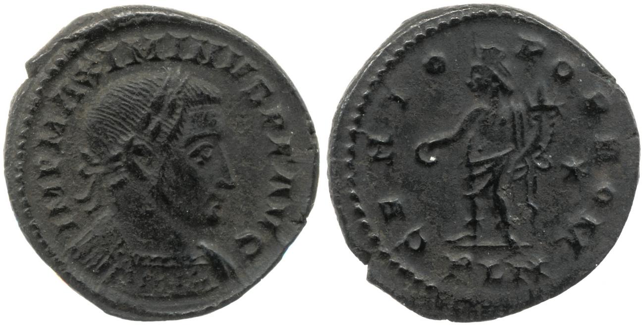 RIC VI Londinium 209b, аверс, bm
