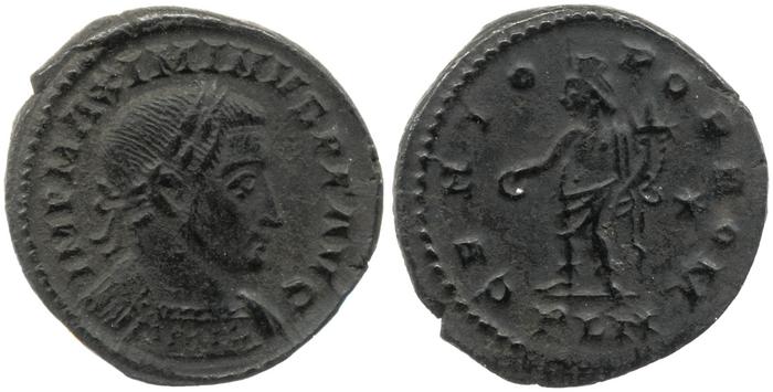 RIC VI Londinium 209b, реверс, bm