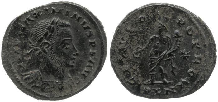RIC VI Londinium 209b, реверс, bm