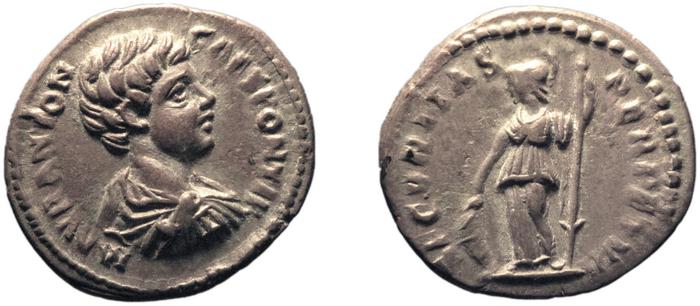 RIC IV Caracalla 330, реверс, bm