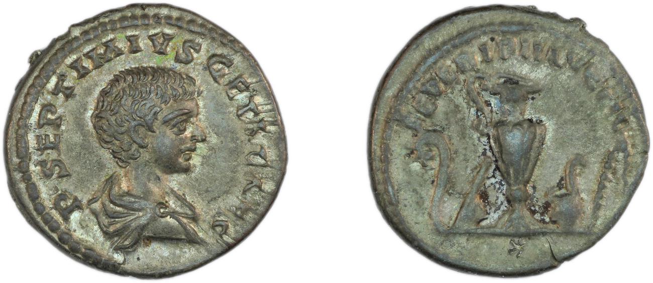 RIC IV Geta 107, аверс, bm