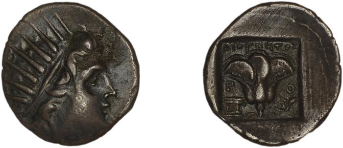 Rhodes Jenkins 1989 Group D drachms, реверс, bm