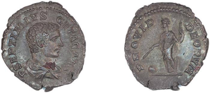 RIC IV Geta 51, реверс, bm